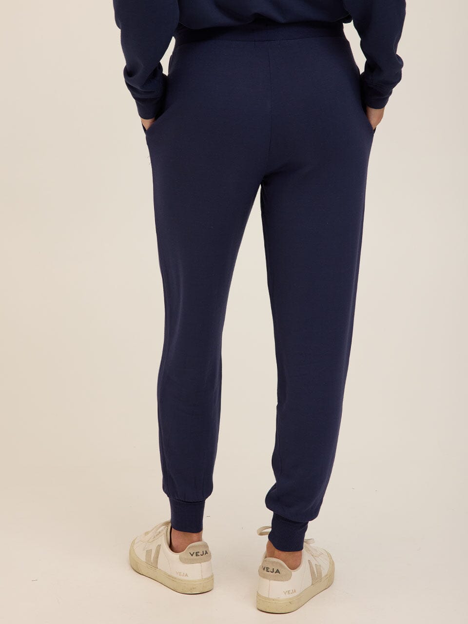 Women's Core Feather Fleece Joggers in Navy Blue