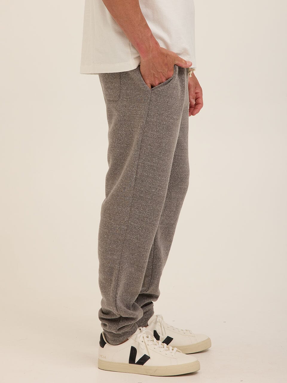 Men's Triblend Fleece Joggers with Modern Straight Leg Fit