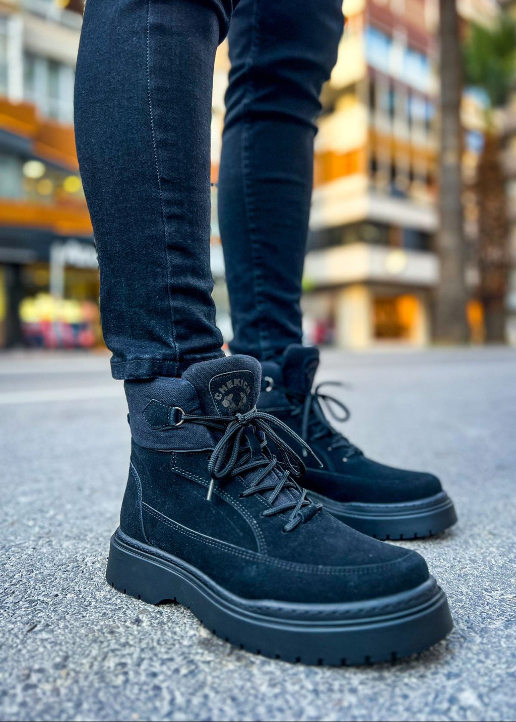 Men's Monaco All Black Boots