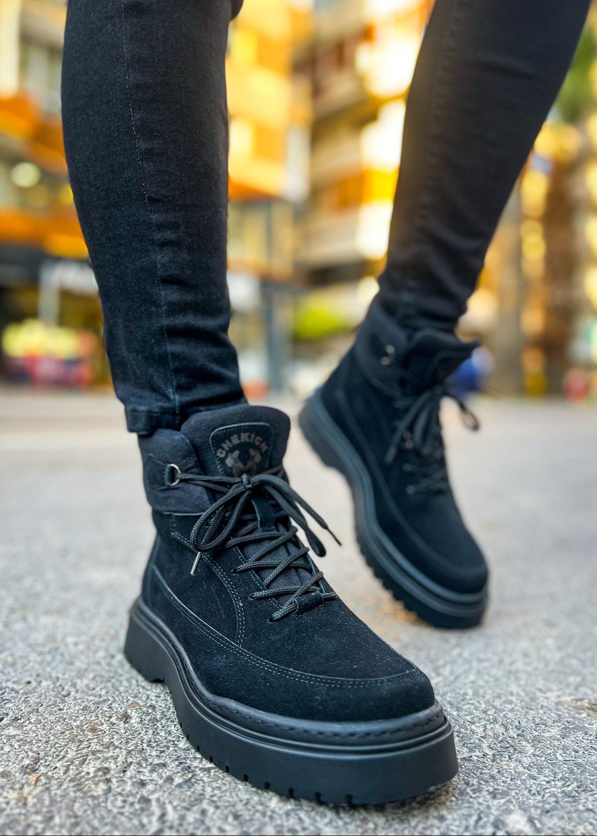 Men's Monaco All Black Boots