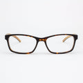 Lee Unisex Acetate and Wood Eyeglasses for Minimalist Style