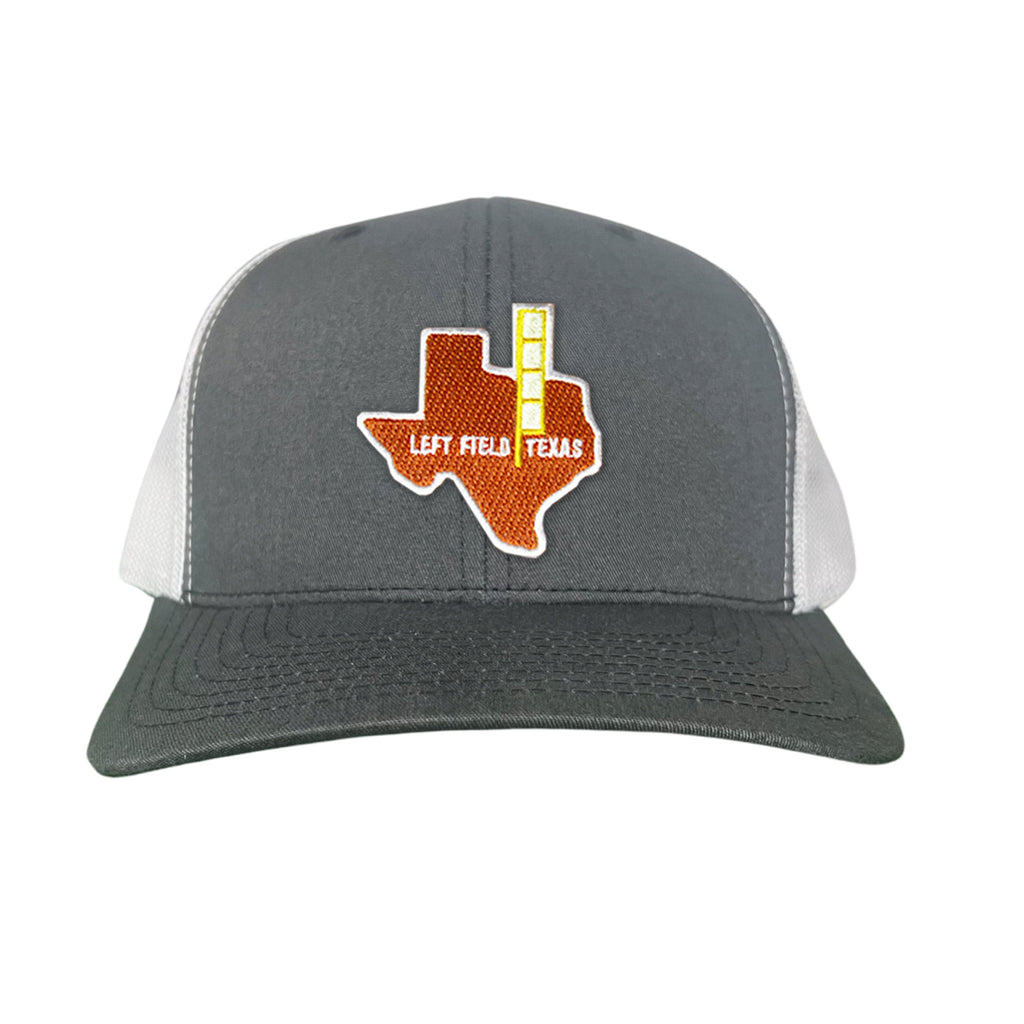 Texas Baseball Left Field Flag Hat with embroidered logo by Last Stand Hats