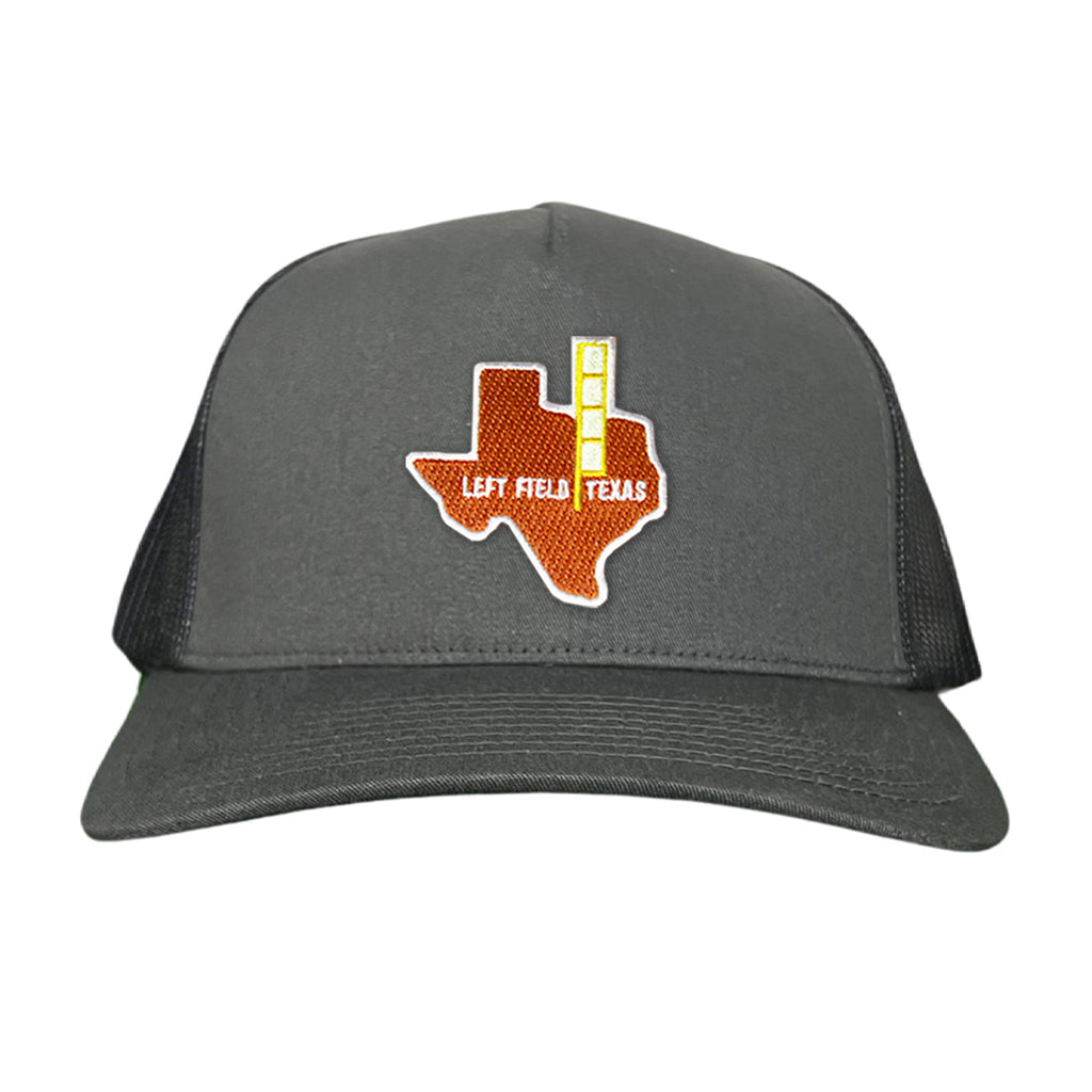 Texas Baseball Left Field Flag Hat - Embroidered Fan Apparel