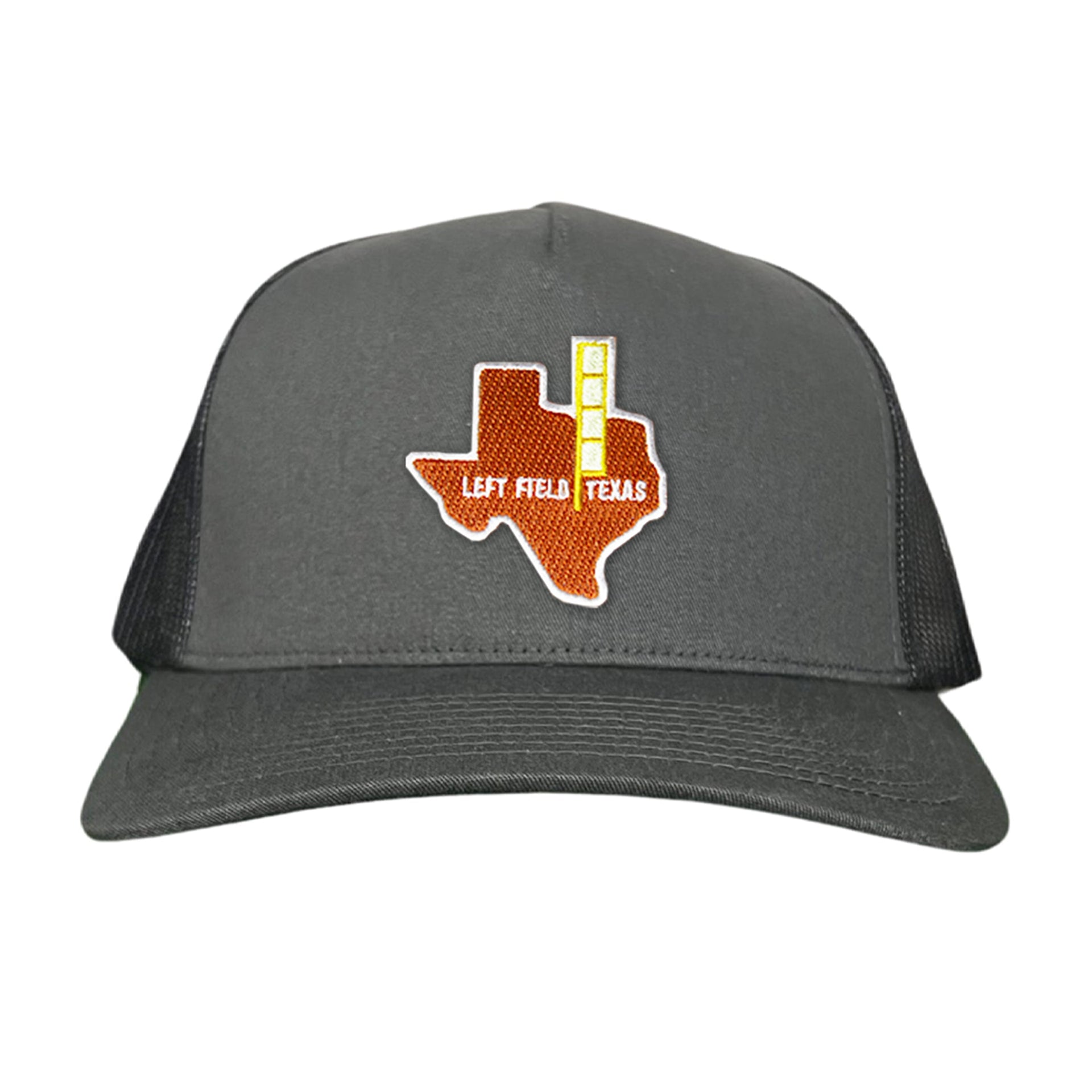 Texas Baseball Left Field Flag Hat - Embroidered Fan Apparel
