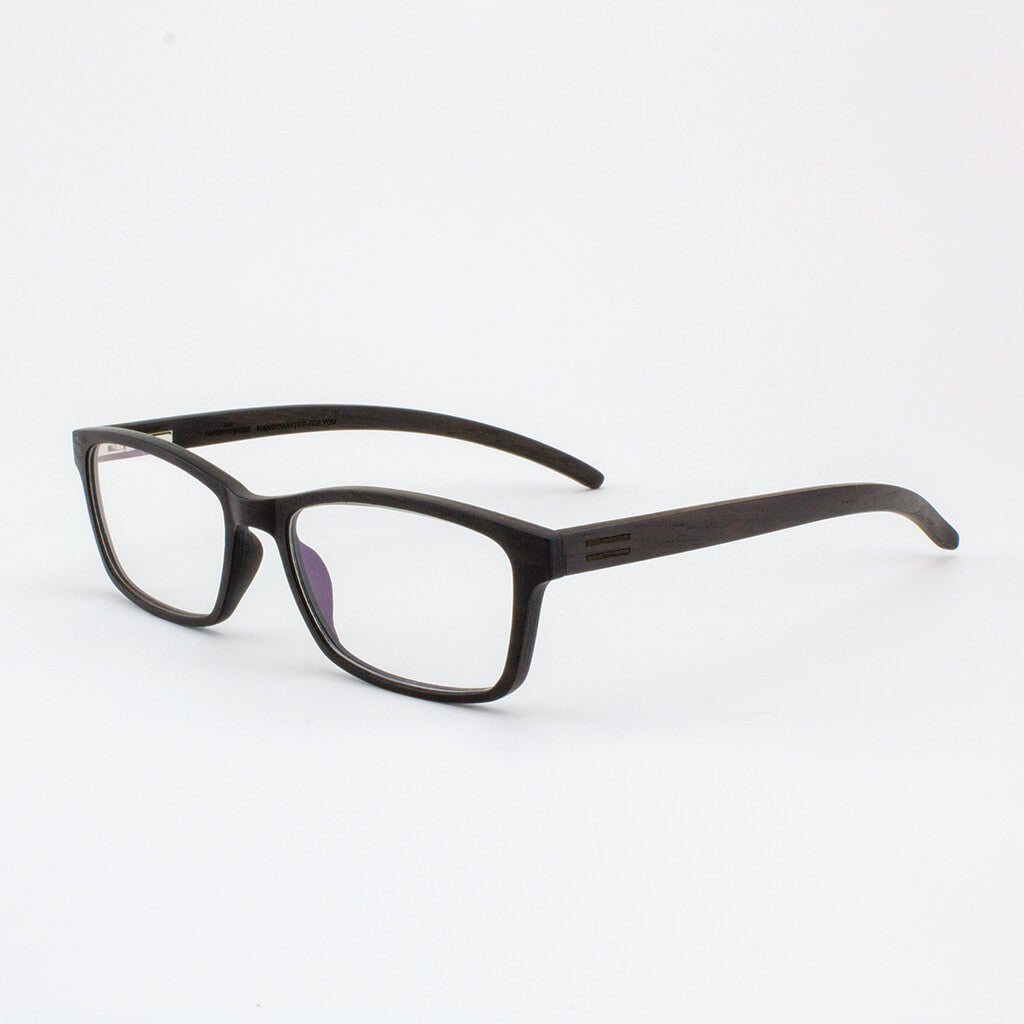 Lee Wood Frame Eyeglasses - Stylish Minimalist Optical Frames