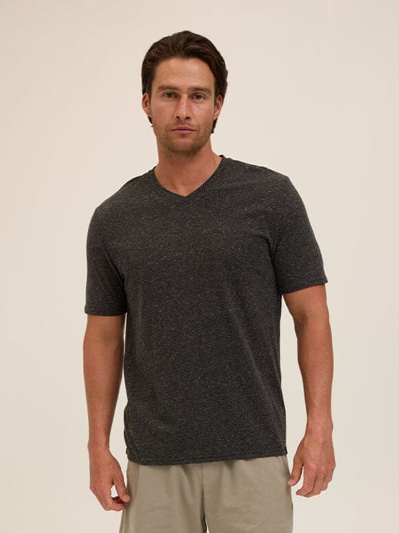 Men's Ultra-Soft Triblend V-Neck Jersey T-Shirt
