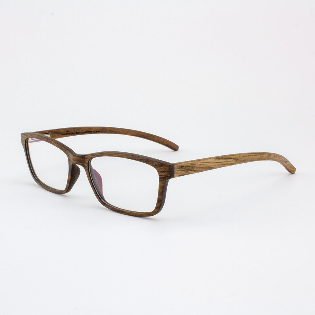 Lee Wood Frame Eyeglasses - Stylish Minimalist Optical Frames