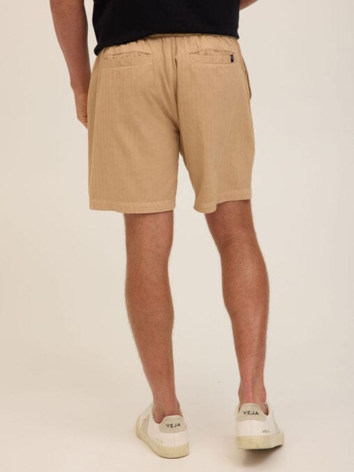 Dylan Herringbone Twill Short