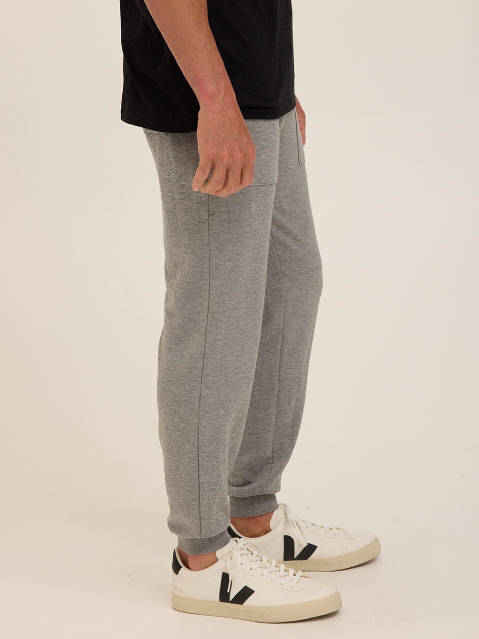 Core Feather Fleece Men's Joggers - Soft Lightweight Lounge Pants
