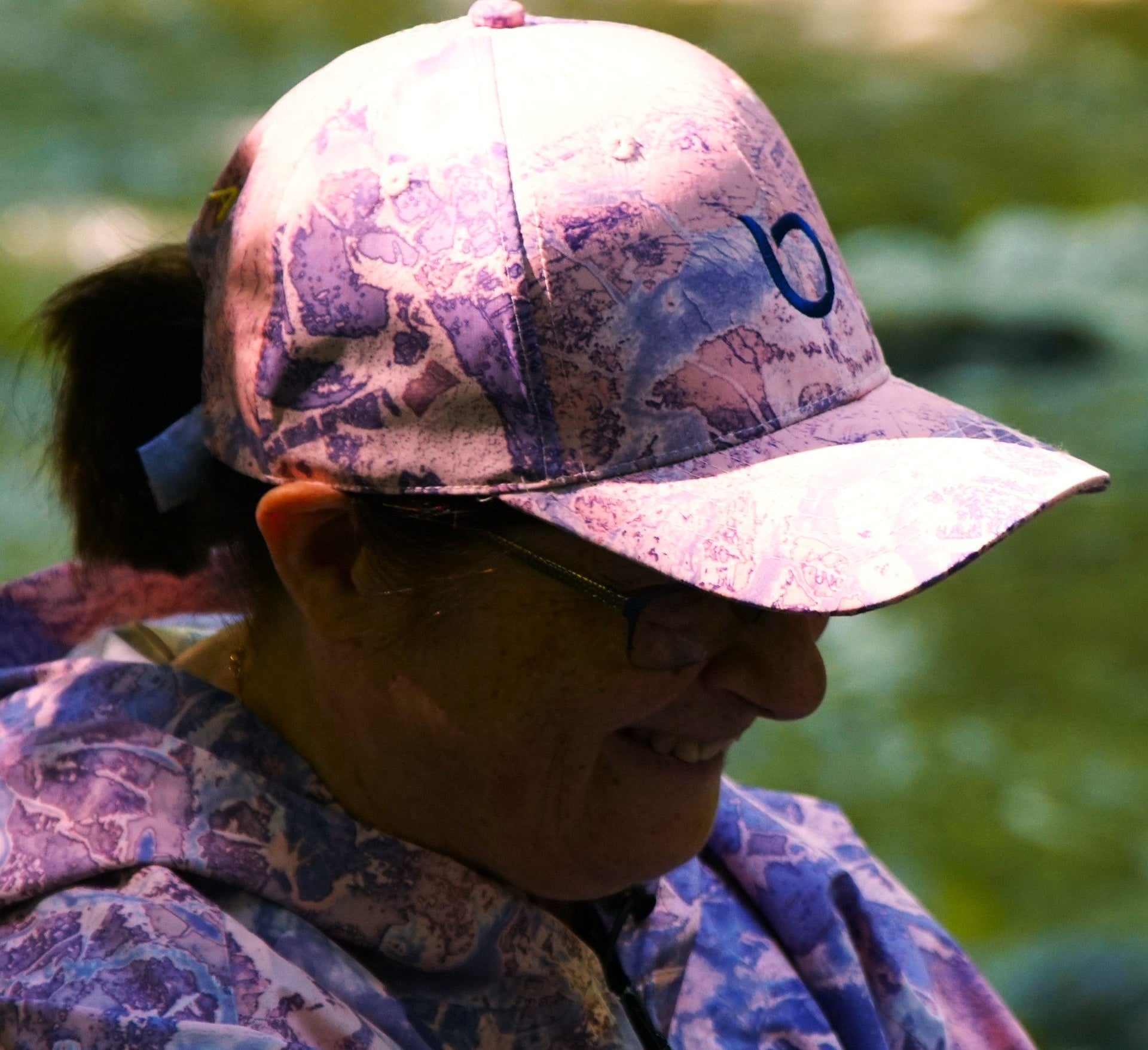 Brella® Purple Rose Unisex Waterproof Hat | All-Weather Protection