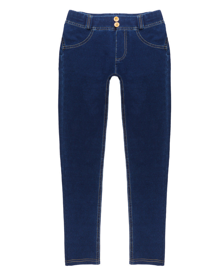 Love Hip Shaping Mid-Waist Yoga Denim Pants