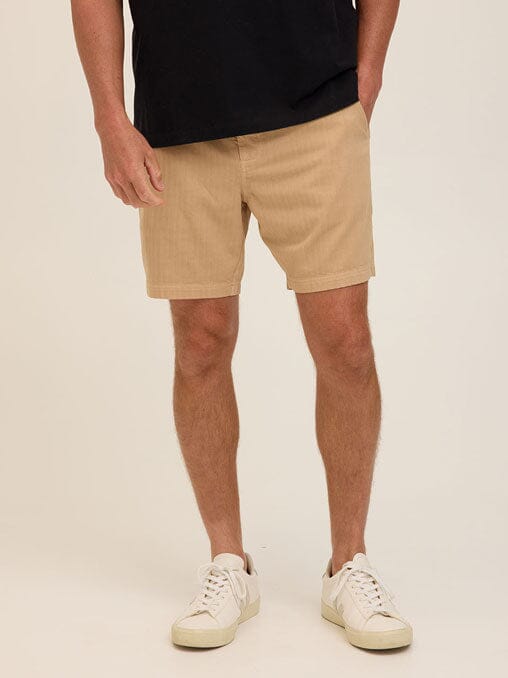 Dylan Herringbone Twill Short