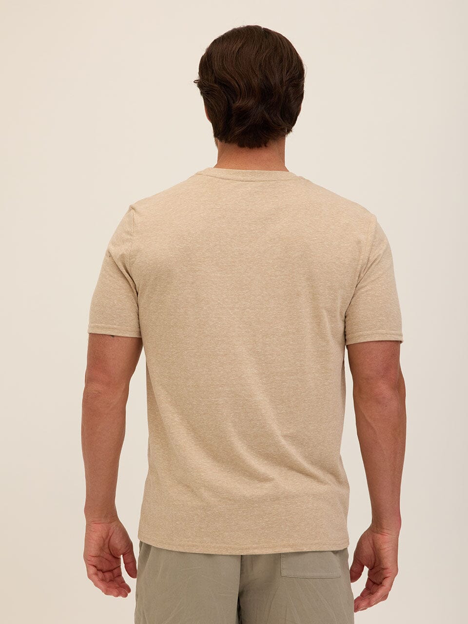 Men's Core Triblend Jersey Crew Neck T-Shirt