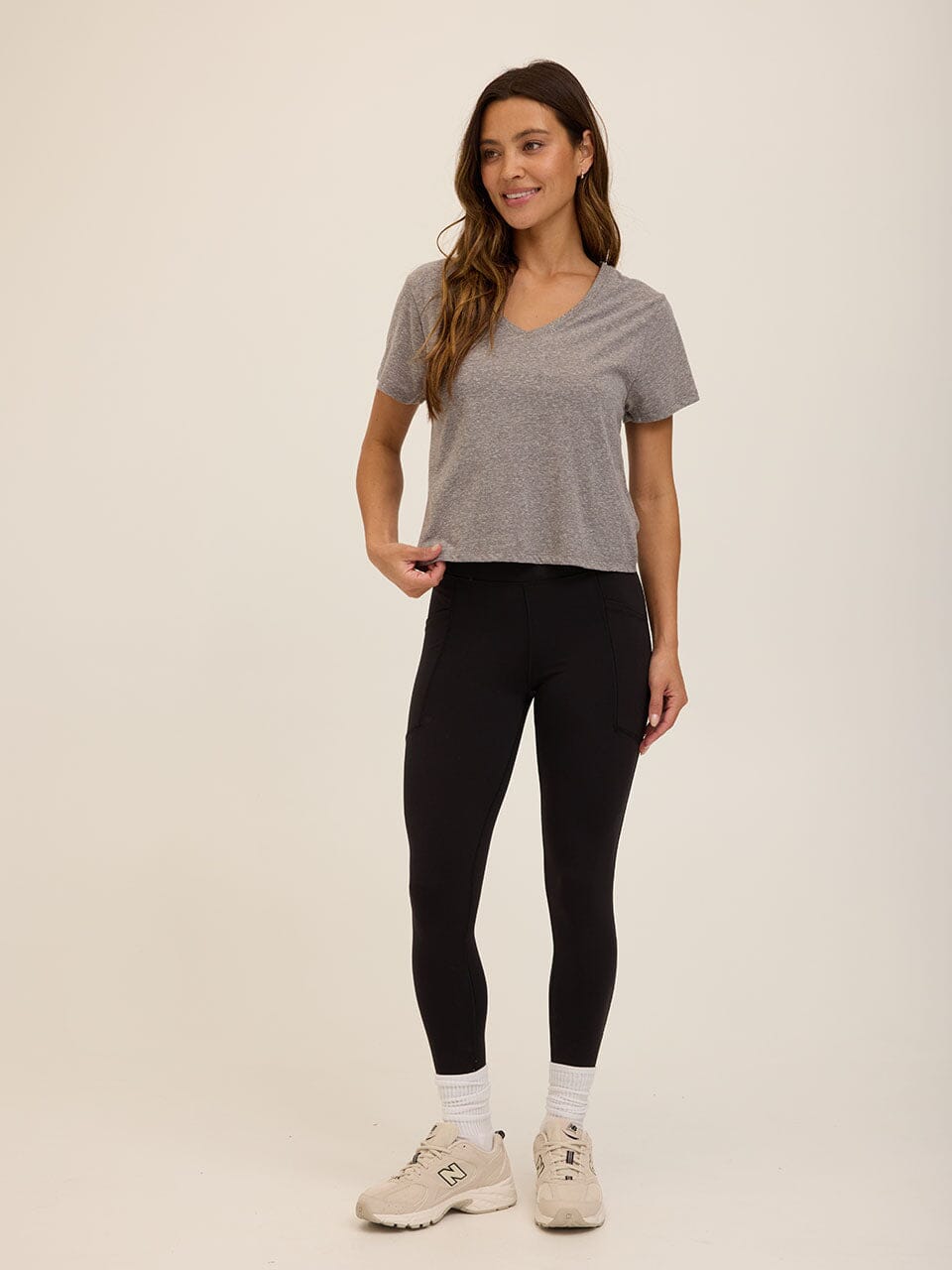 Core Triblend Jersey V-Neck Tee