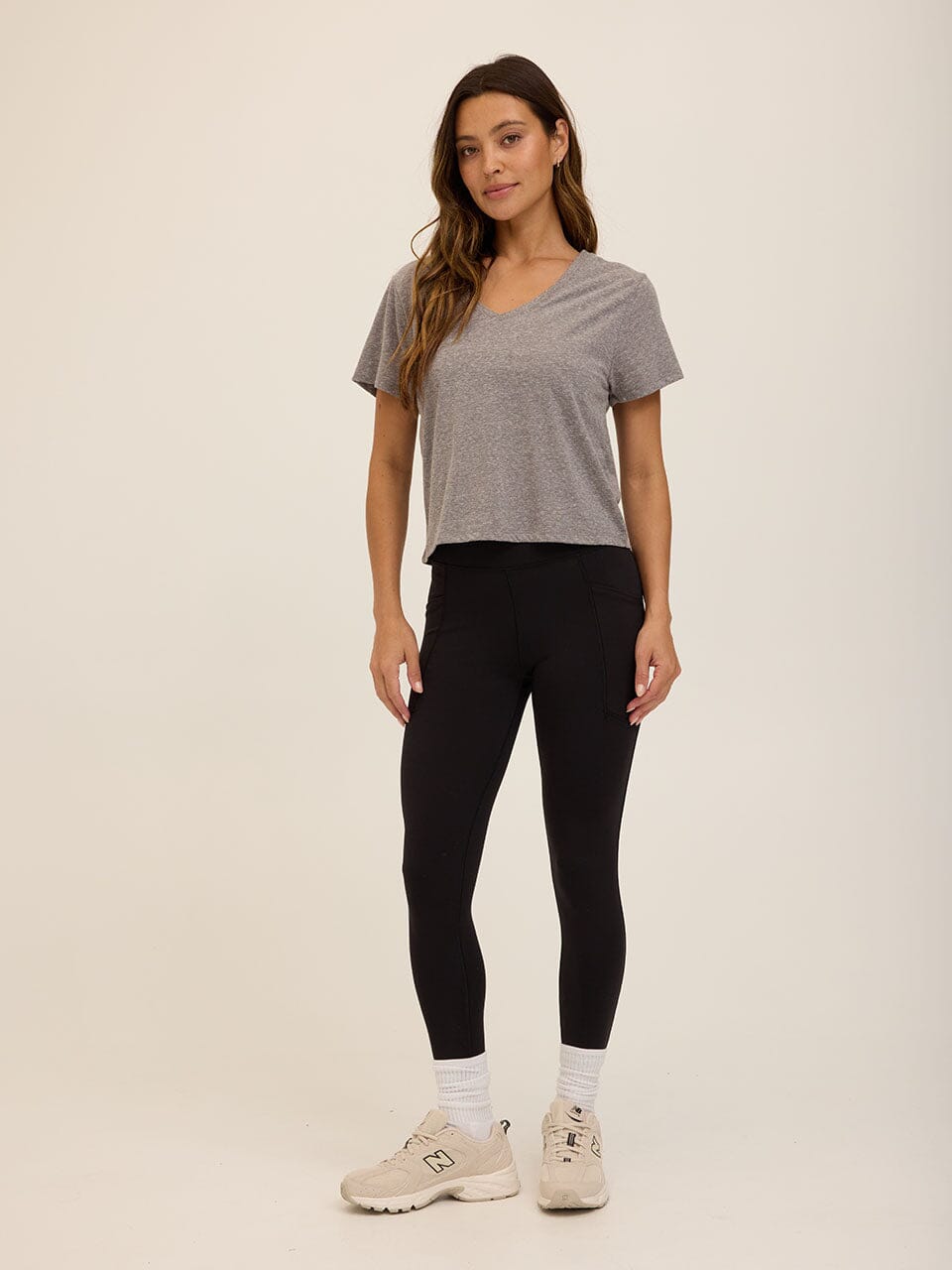 Core Triblend Jersey V-Neck Tee