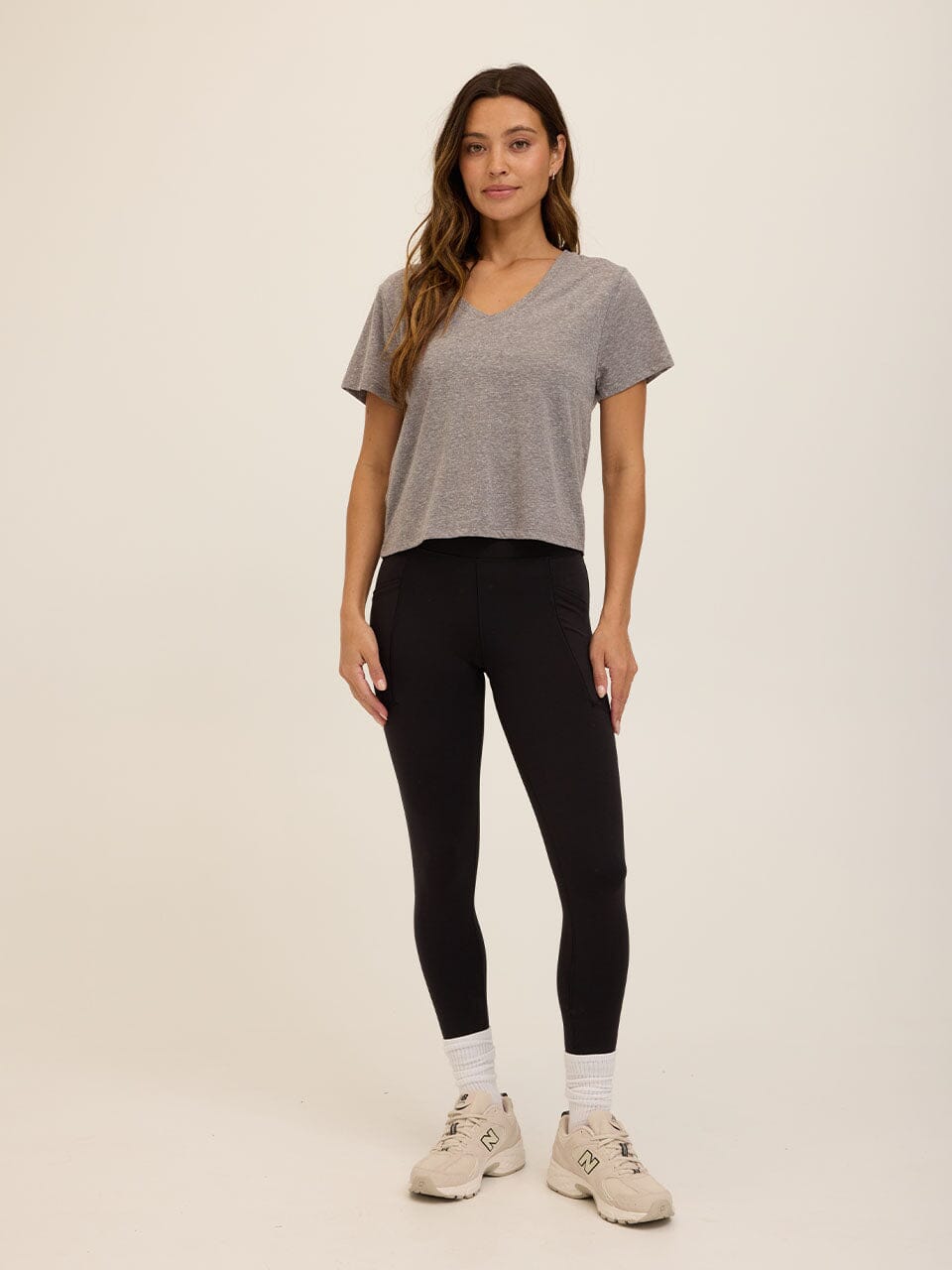Core Triblend Jersey V-Neck Tee