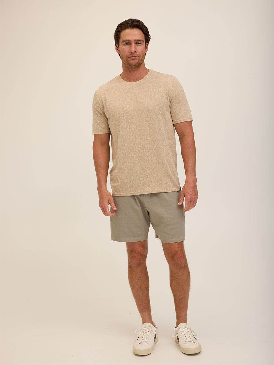 Men's Core Triblend Jersey Crew Neck T-Shirt