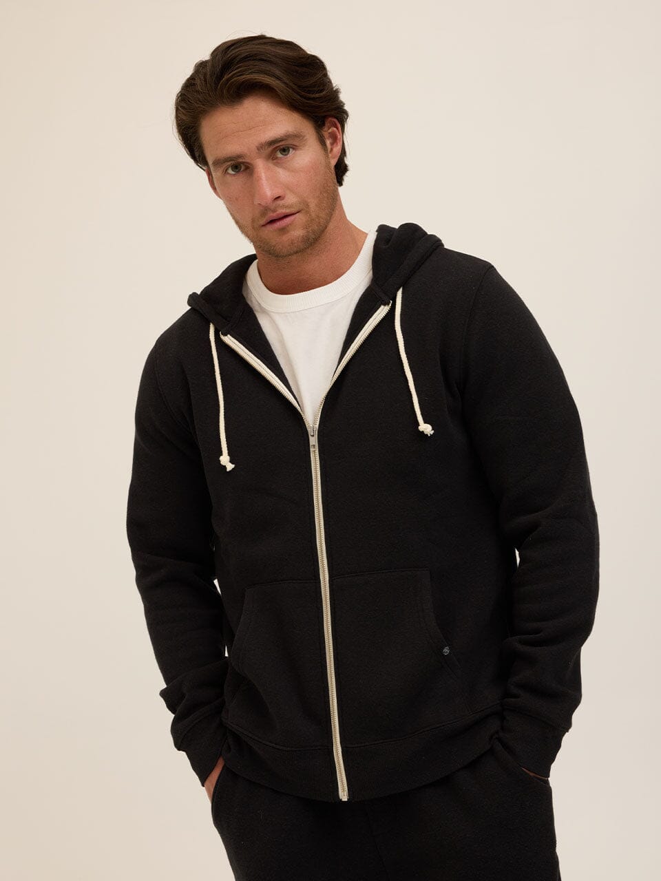 Men's Core Triblend Fleece Zip Hoodie