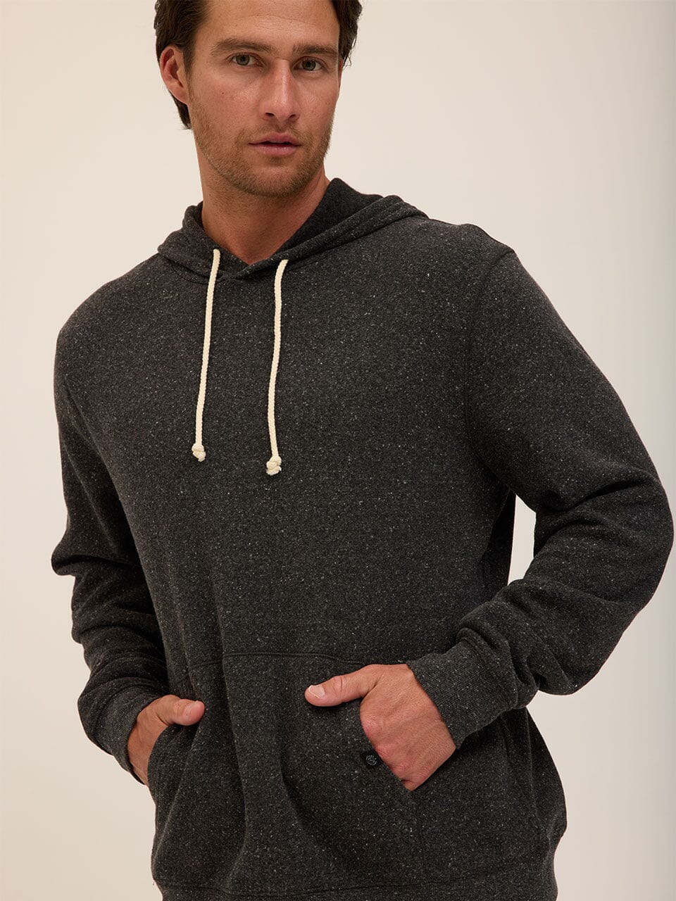 Men's Core Triblend Fleece Pullover Hoodie - Charcoal Heather