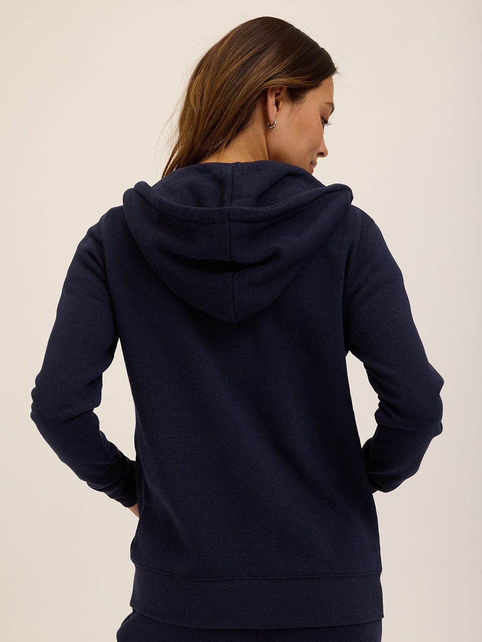 Core Triblend Fleece Classic Zip Hoodie for Women