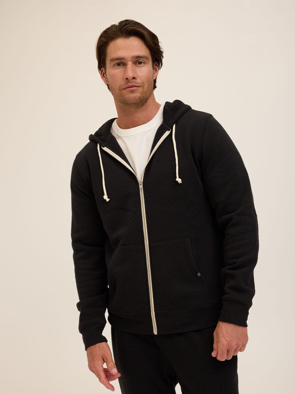 Men's Core Triblend Fleece Zip Hoodie