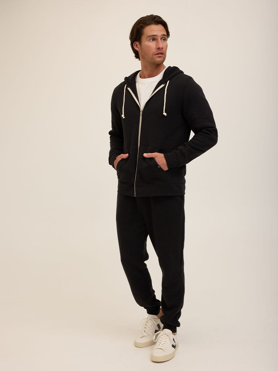 Men's Core Triblend Fleece Zip Hoodie