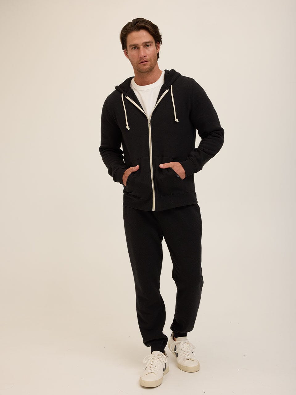 Men's Core Triblend Fleece Zip Hoodie