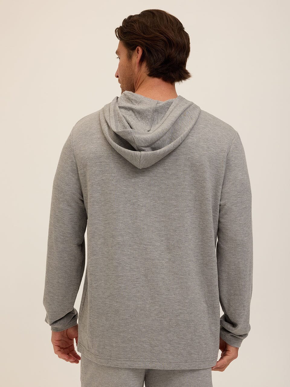 Men's Core Feather Fleece Hoodie - Minimalist Athletic Pullover