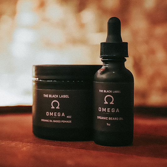 Omega Black Label Organic Oil Based Hair Pomade 4oz - Image 2