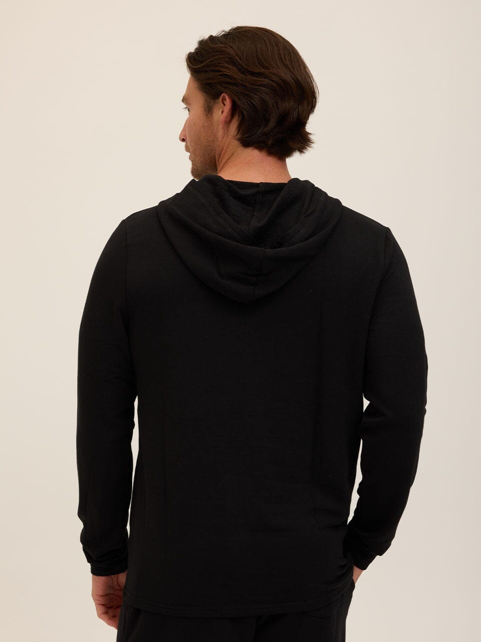 Men's Core Feather Fleece Hoodie - Ultra-Soft Lightweight Pullover