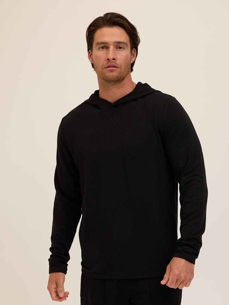 Men's Core Feather Fleece Hoodie - Ultra-Soft Lightweight Pullover