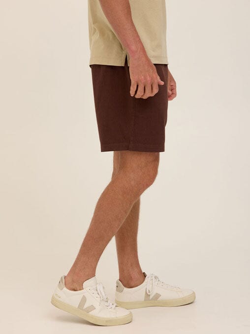 Dylan Herringbone Twill Short