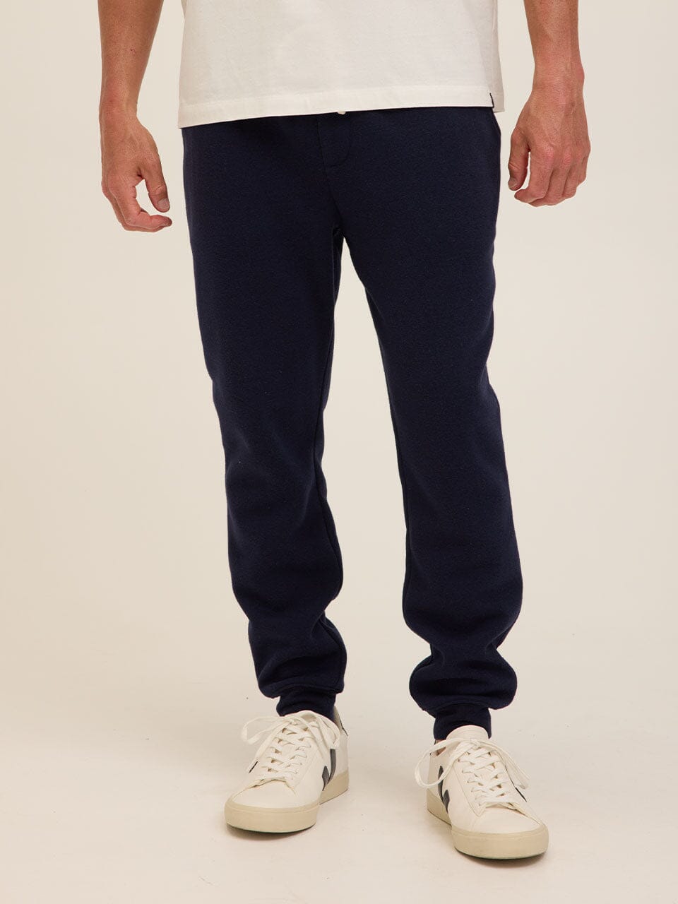 Men's Core Triblend Fleece Jogger: Soft Straight Leg Sweatpants