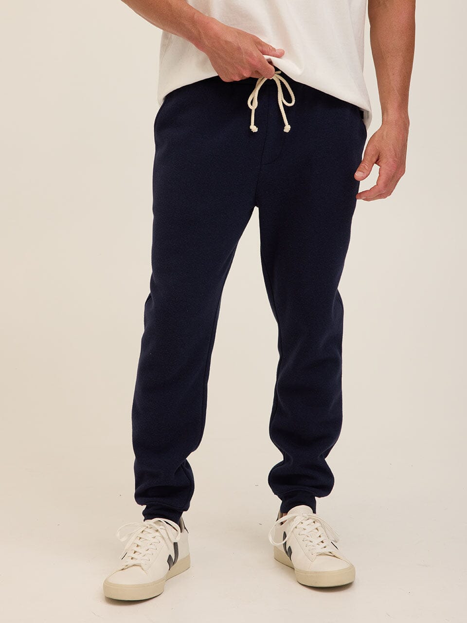 Men's Core Triblend Fleece Jogger: Soft Straight Leg Sweatpants