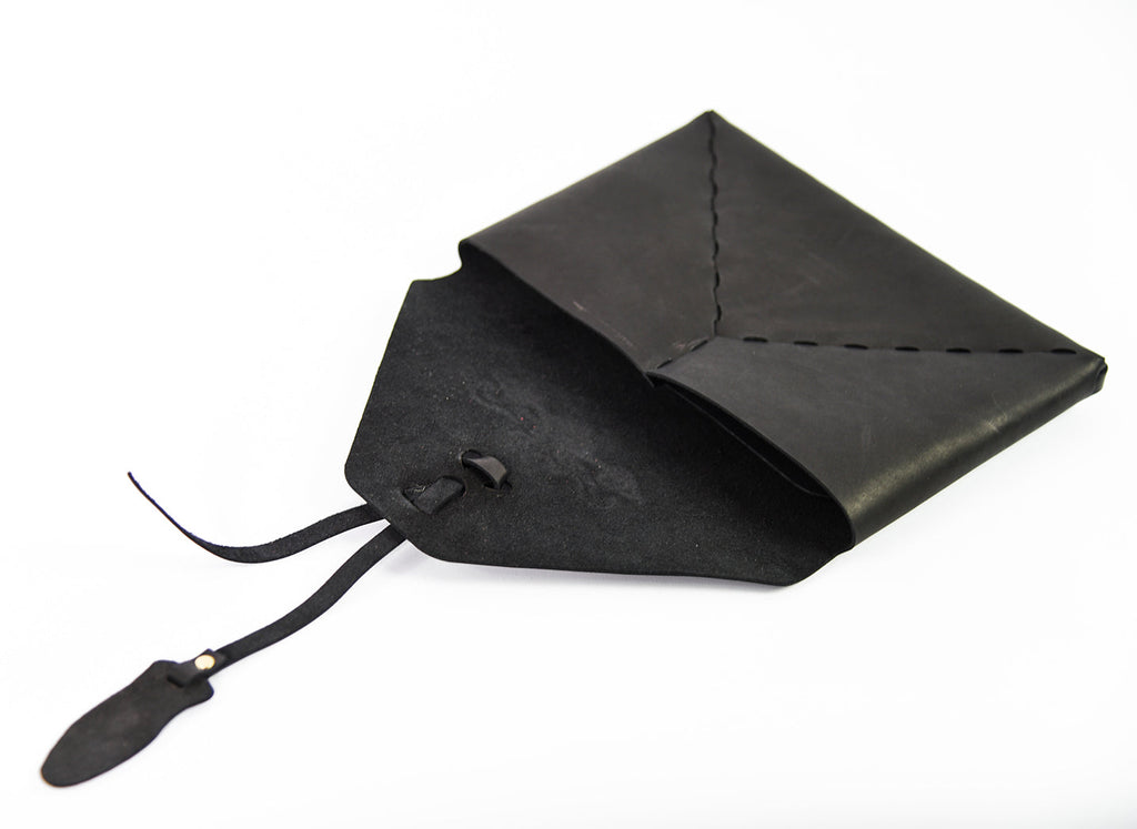 Women's Genuine Leather Clutch with Lovebirds