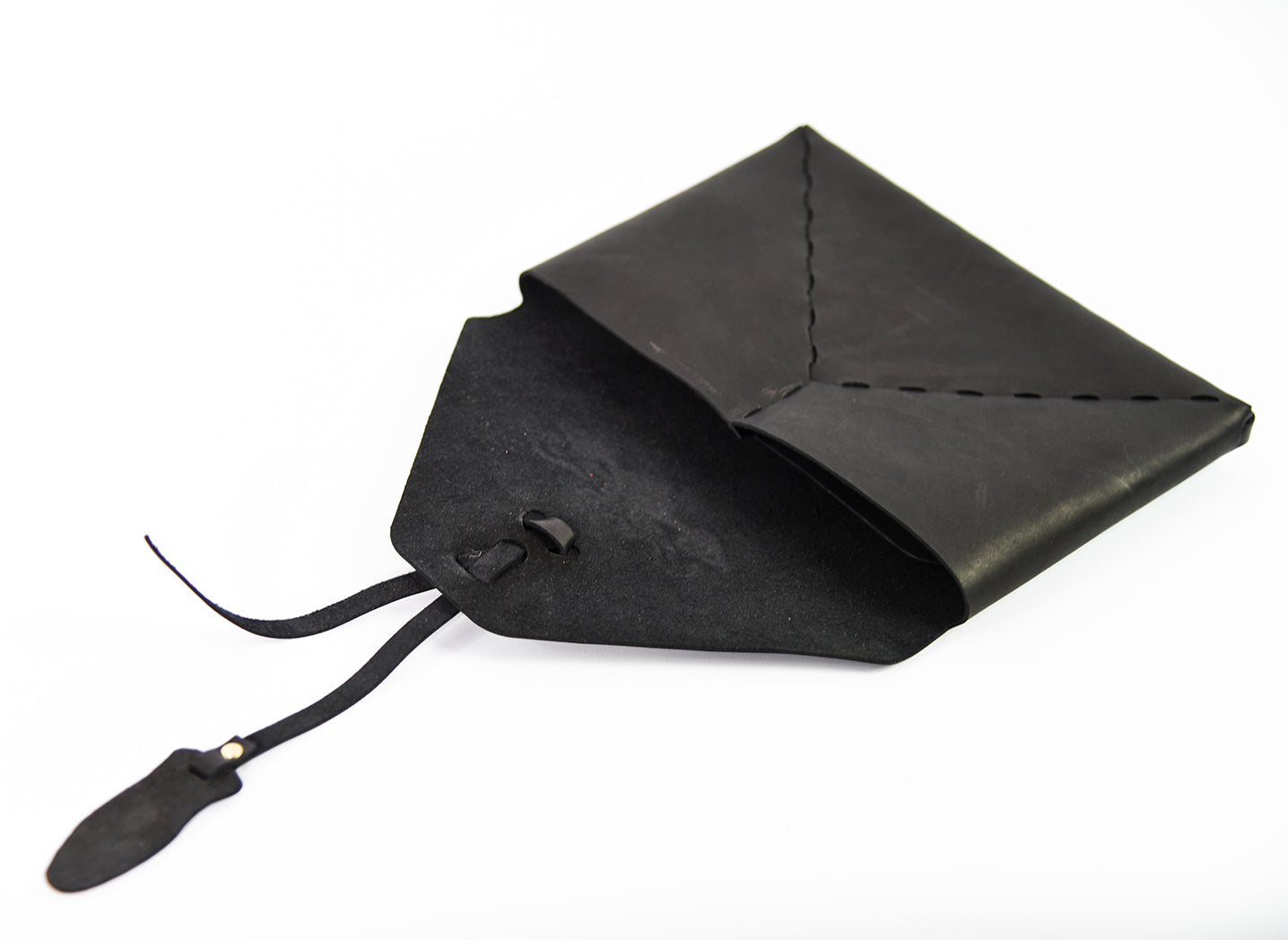 Women's Genuine Leather Clutch with Lovebirds