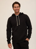 Men's Core Triblend Fleece Pullover Hoodie in a classic design with kangaroo pocket