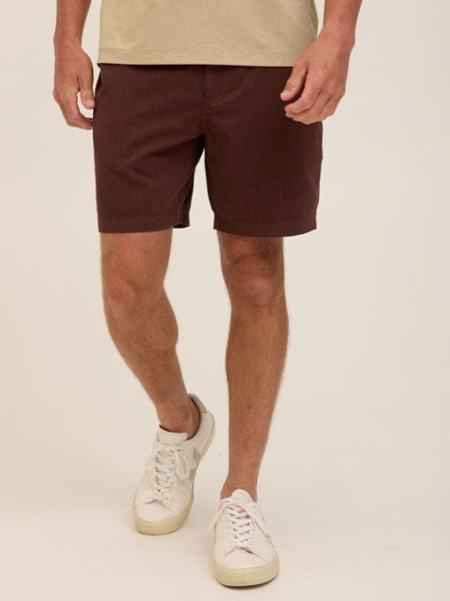 Dylan Herringbone Twill Short