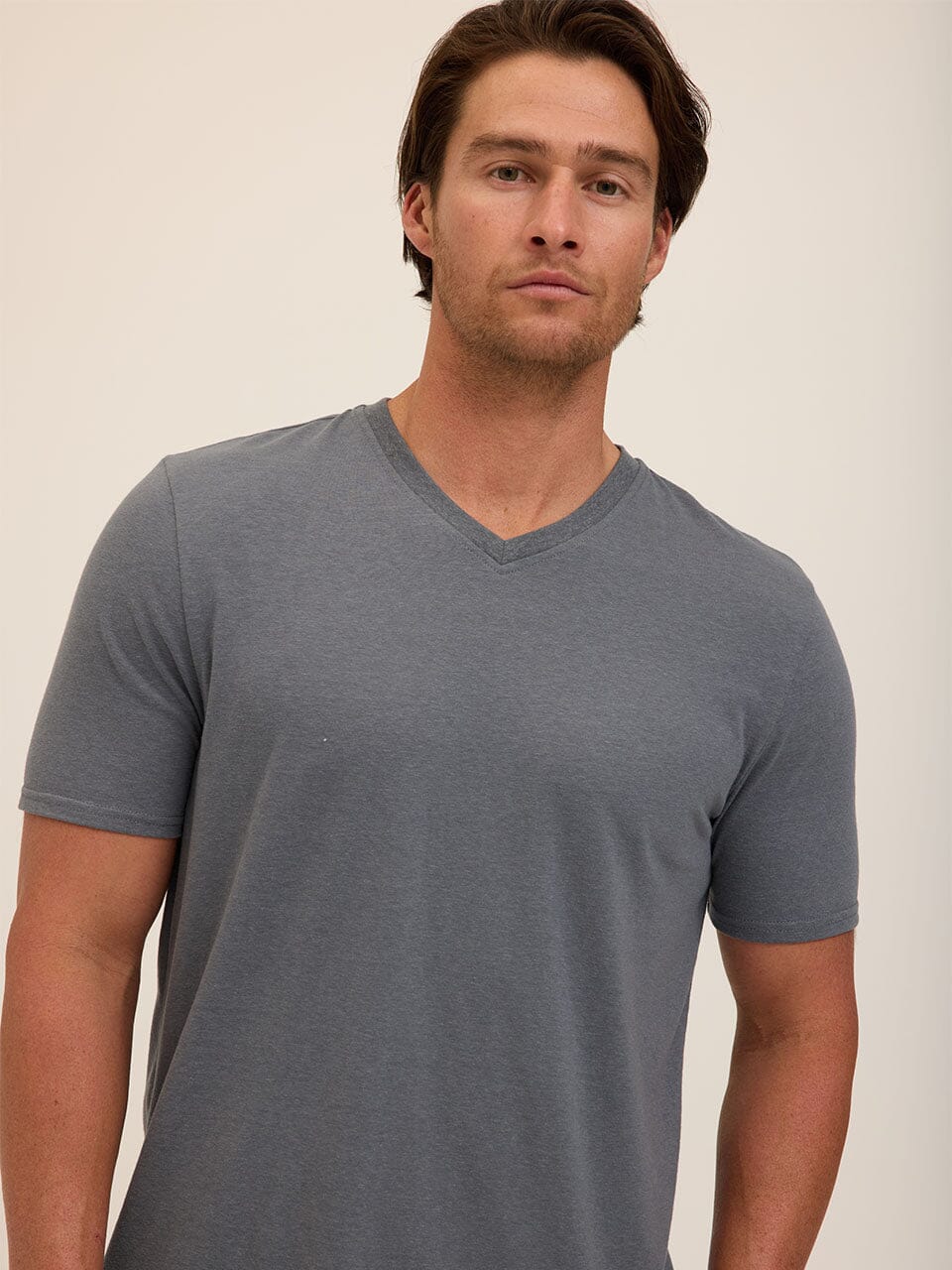 Everyday Triblend Jersey V-Neck tee