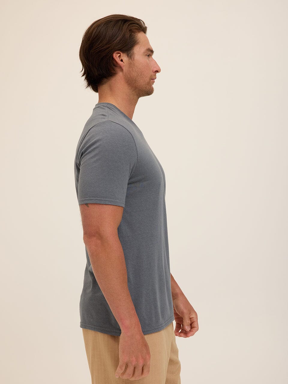 Everyday Triblend Jersey V-Neck tee