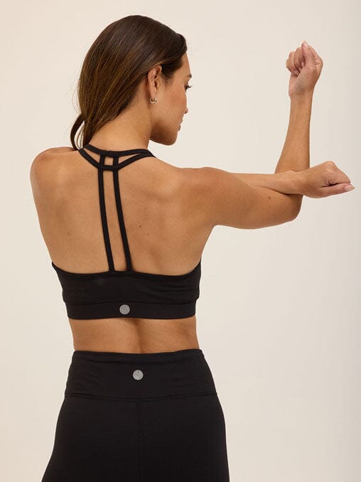 Comfort Fit Sports Bra in Black