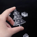 Snowflake Christmas Tree Star Holiday Decorative Pendant