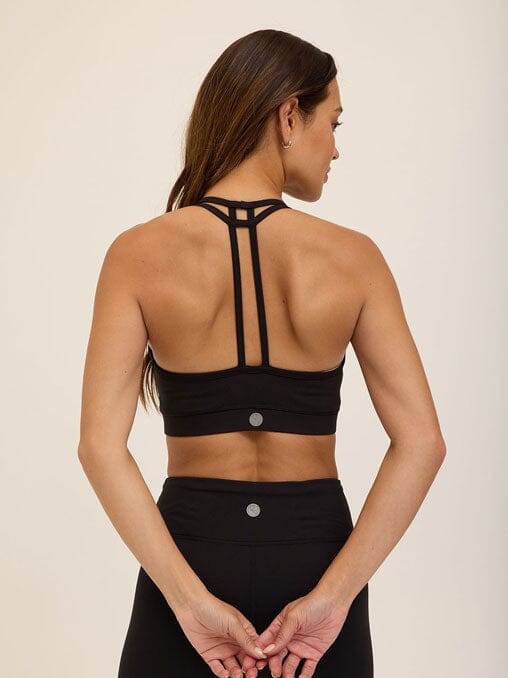 Comfort Fit Sports Bra in Black