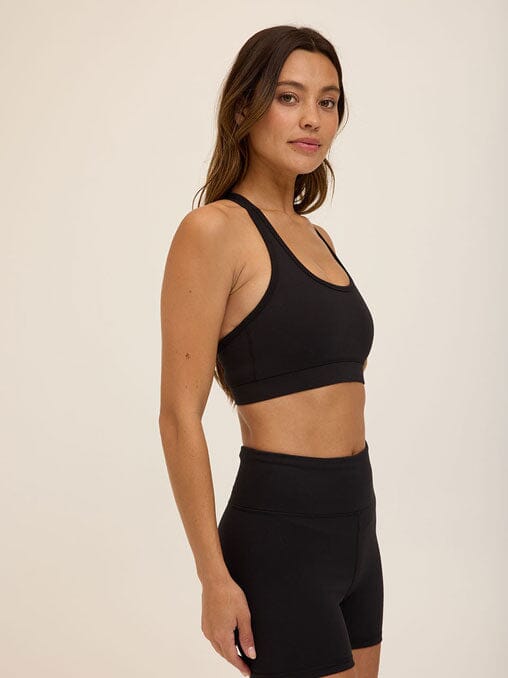 Comfort Fit Sports Bra in Black