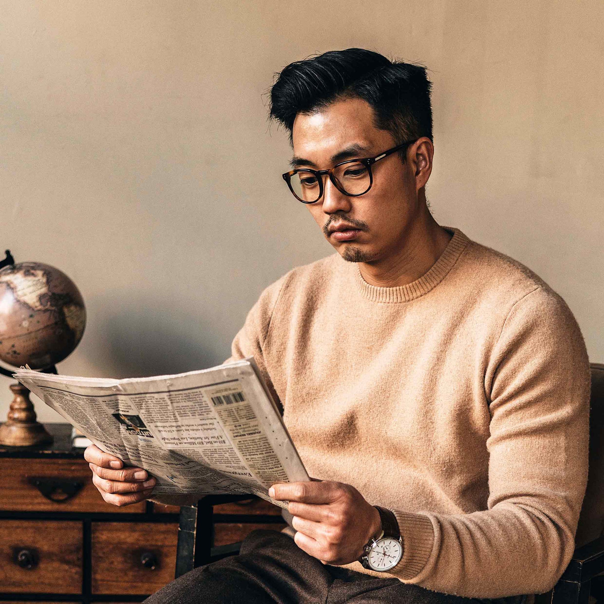 District Blue Light Glasses in Rye Tort - Classic Frame