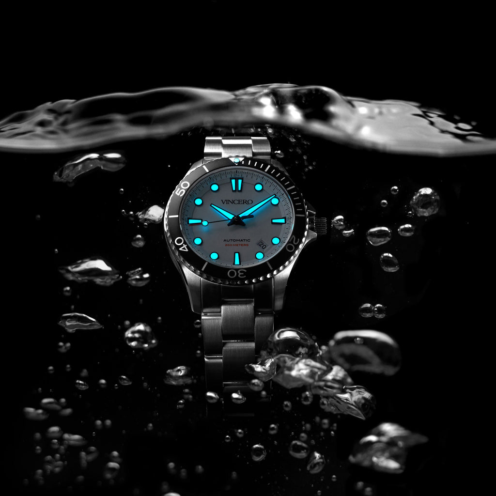 The Argo Automatic Dive Watch - Frost Silver Dial