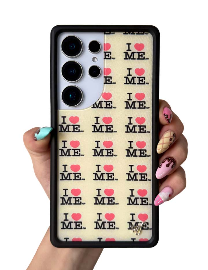 I Heart Me | Yellow Samsung Galaxy Case
