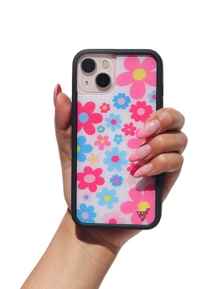 Baby Bloom Floral Print iPhone Case with Protective Bumper