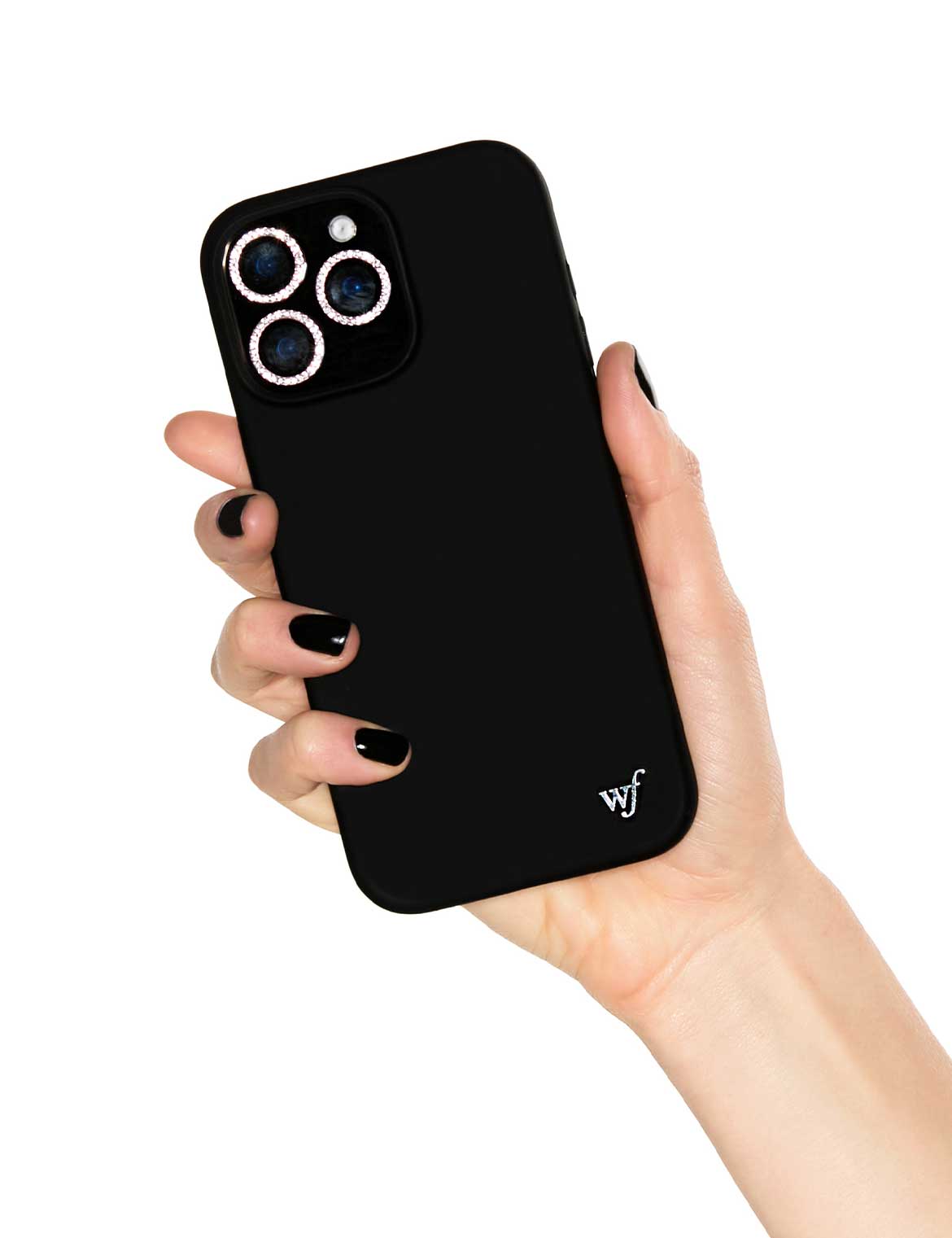Black MagSafe Silicone iPhone Case with Protective Camera Bumper - Image 25