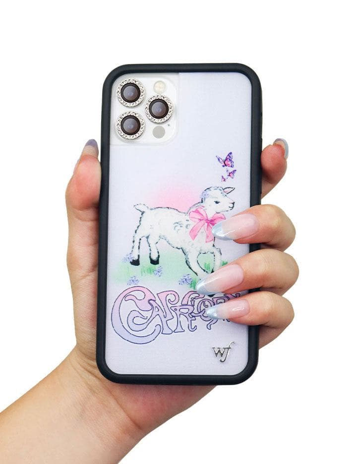 Capricorn Goat iPhone Case Lavender Protective Phone Cover - Image 3